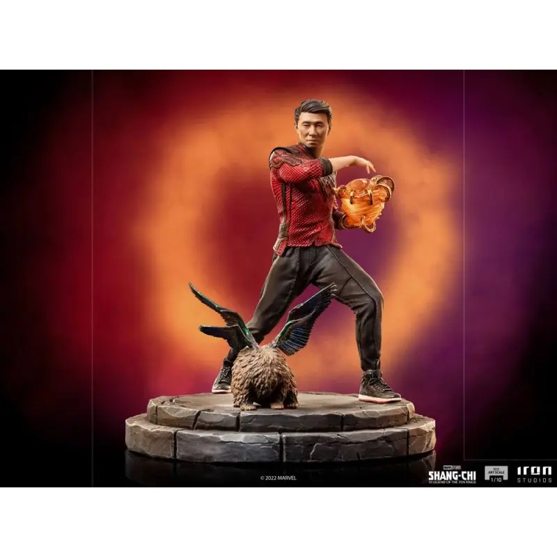 Shang-Chi et la Légende des Dix Anneaux statuette BDS Art Scale 1/10 Shang-Chi & Morris 19 cm | 0618231951086