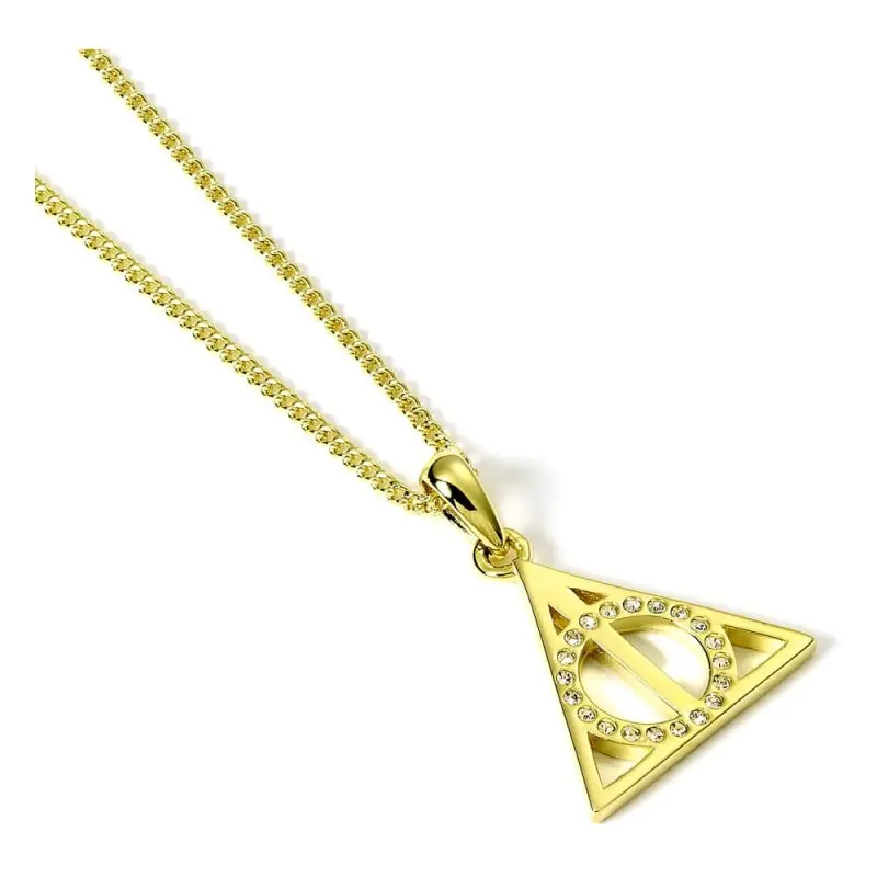 Harry Potter collier plaqué or Reliques de la Mort | 5055583417900