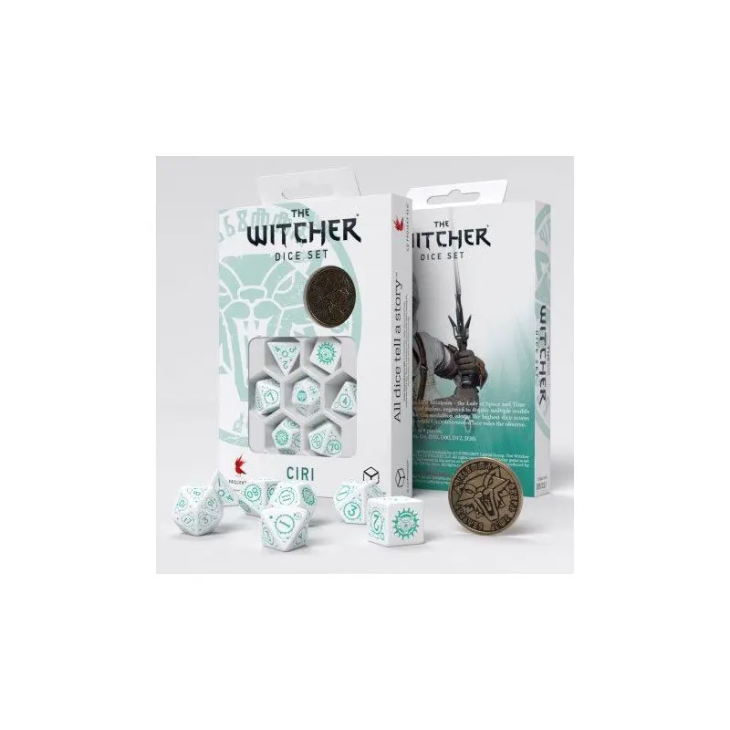 The Witcher pack dés Ciri The Law of Surprise (7) | 5907699496372