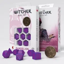 The Witcher pack dés Dandelion The Conqueror of Hearts (7) | 5907699496129