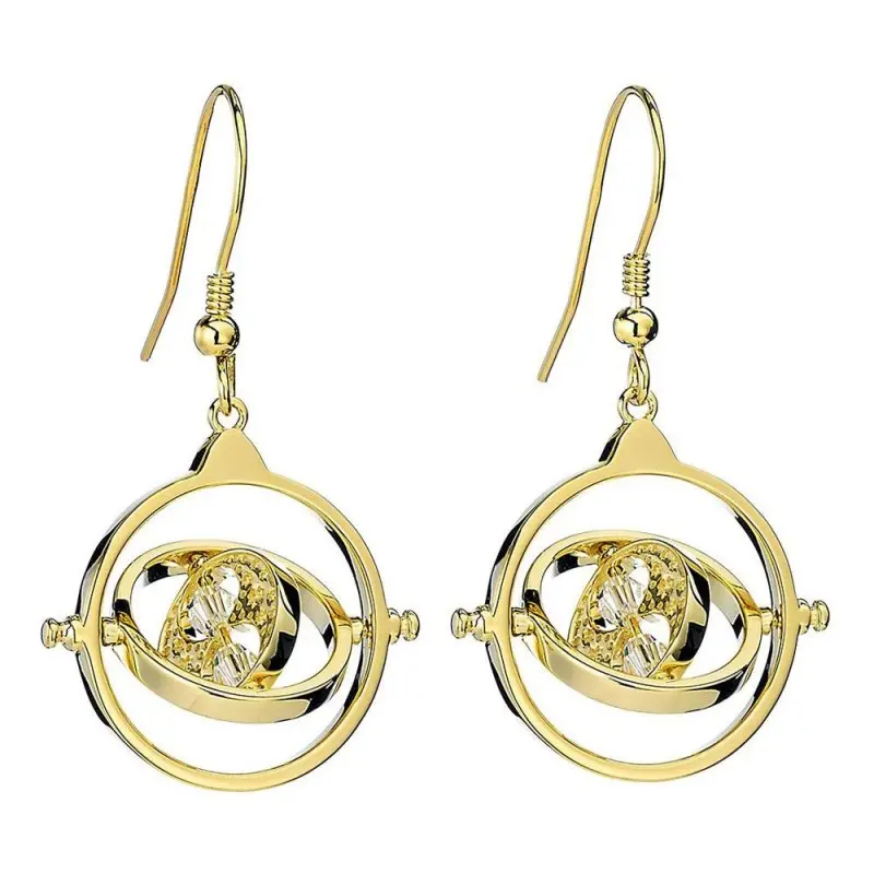 Harry Potter boucles d´oreilles Drop Retourneur de Temps (plaqué or) | 5055583428043