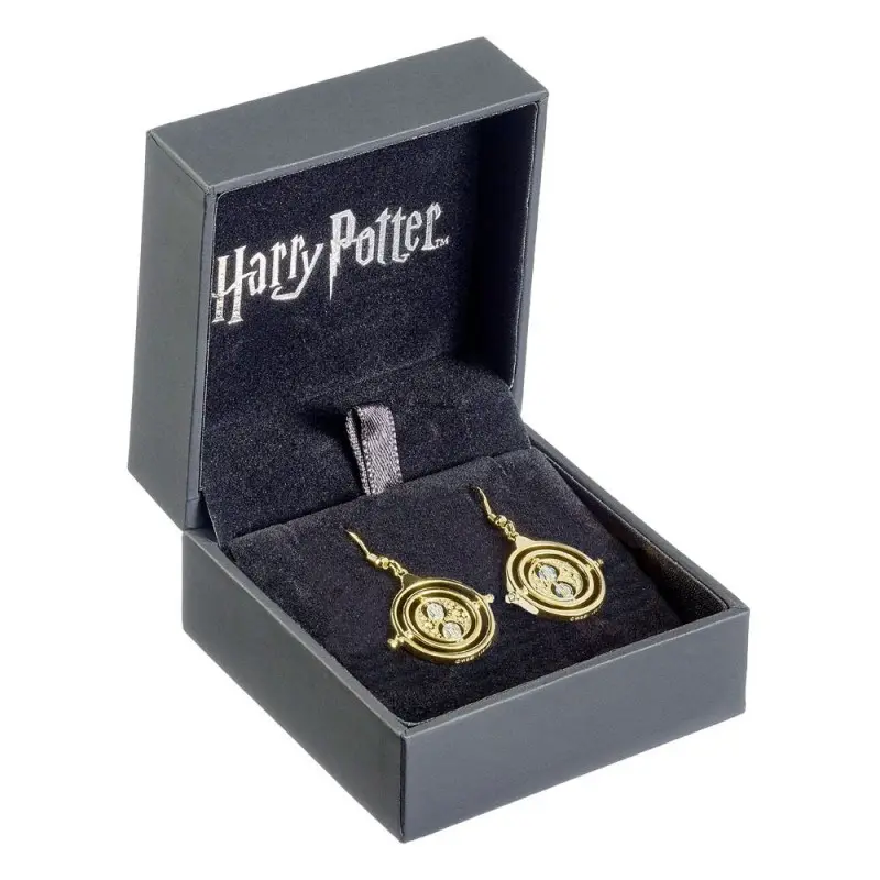 Harry Potter boucles d´oreilles Drop Retourneur de Temps (plaqué or) | 5055583428043