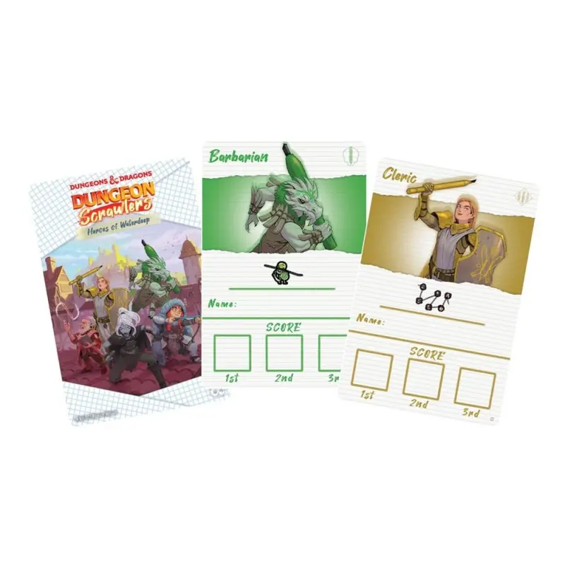 Dungeons & Dragons: Dungeon Scrawlers - Heroes of Waterdeep jeu de plateau *ANGLAIS* | 0634482875704