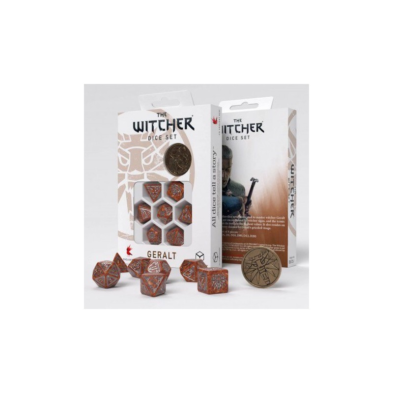 The Witcher pack dés Geralt The Monster Slayer (7)