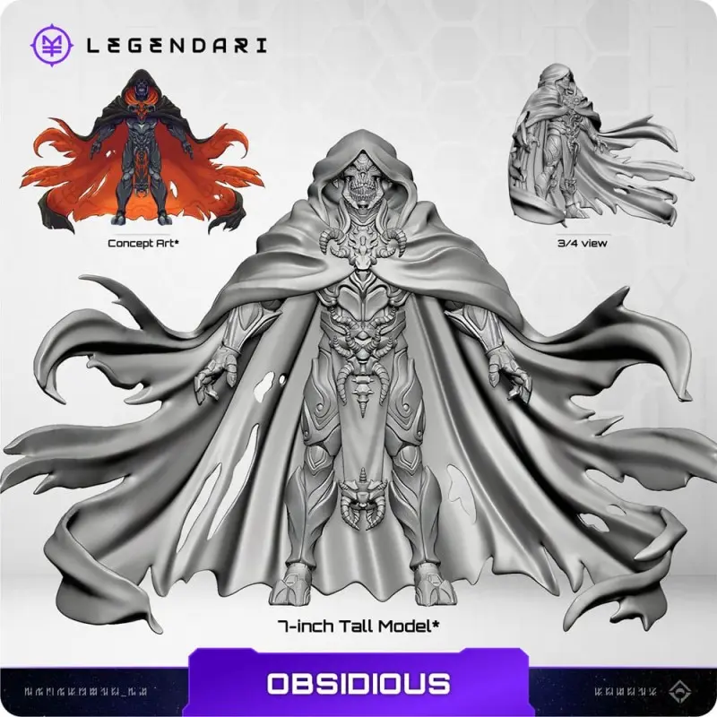 Legendari figurine 1/10 Obsidious 18 cm | 0850066012123