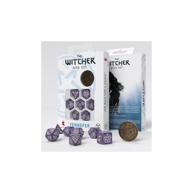 The Witcher pack dés Yennefer Lilac and Gooseberries (7) | 5907699496051
