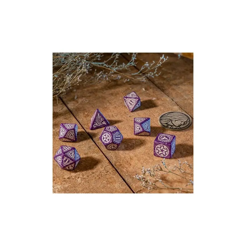 The Witcher pack dés Yennefer Lilac and Gooseberries (7) | 5907699496051