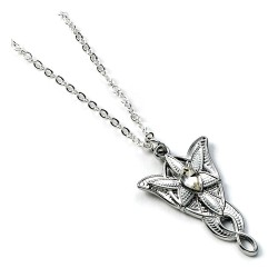 Le Seigneur des Anneaux pendentif et collier argent Evenstar