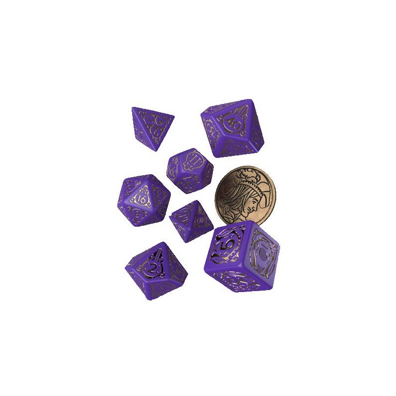 The Witcher pack dés Yennefer Sorceress Supreme (7)