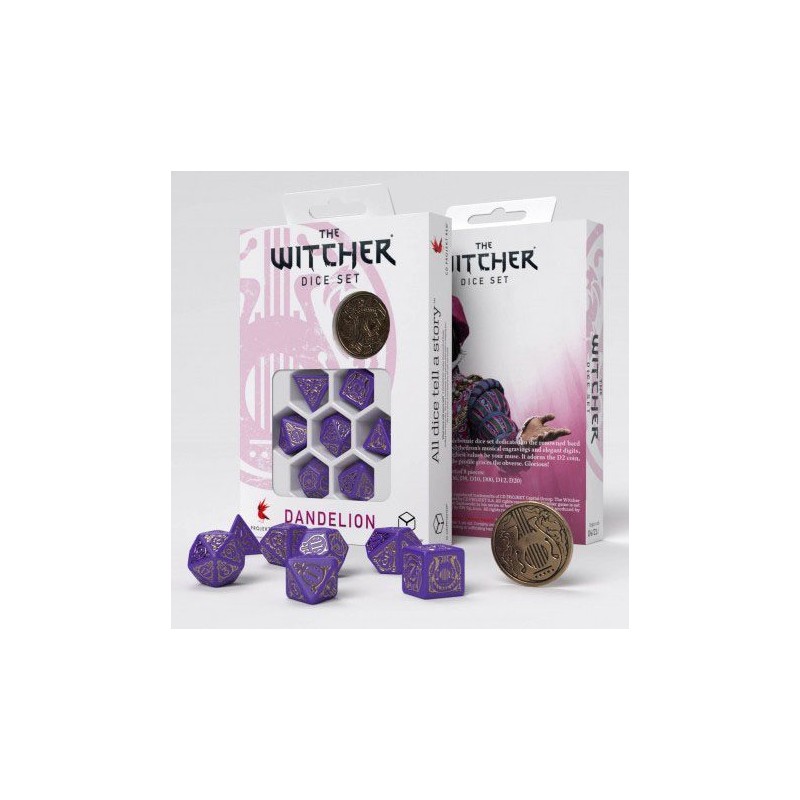 The Witcher pack dés Yennefer Sorceress Supreme (7)