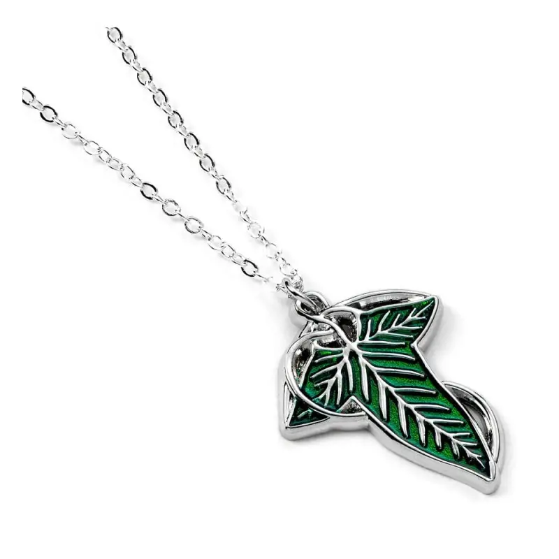 Le Seigneur des Anneaux pendentif et collier argent The Leaf of Lorien | 5055583452178