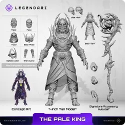 Legendari figurine 1/10 Pale King 18 cm | 0850066012130