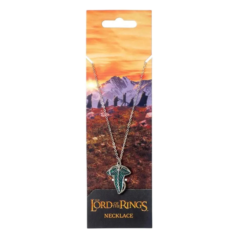 Le Seigneur des Anneaux pendentif et collier argent The Leaf of Lorien | 5055583452178