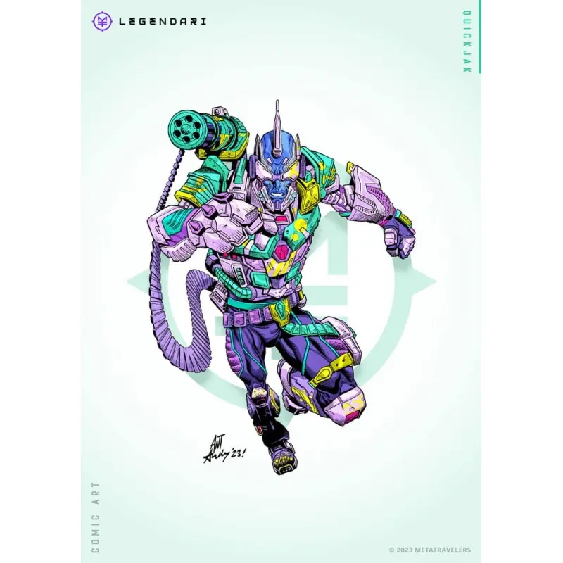 Legendari figurine 1/10 Quik Jak 18 cm | 0850066012154