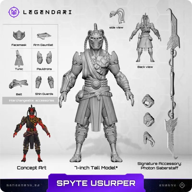 Legendari figurine 1/10 Spyte Usurper 18 cm | 0850066012161