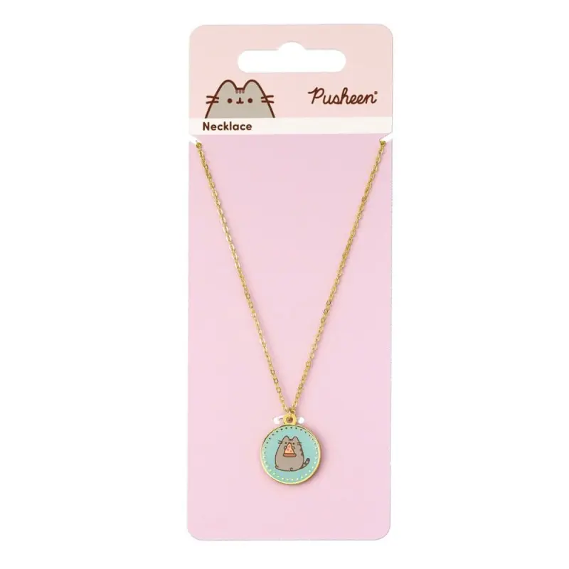 Pusheen pendentif et collier argent Blue Pizza | 5055583453304