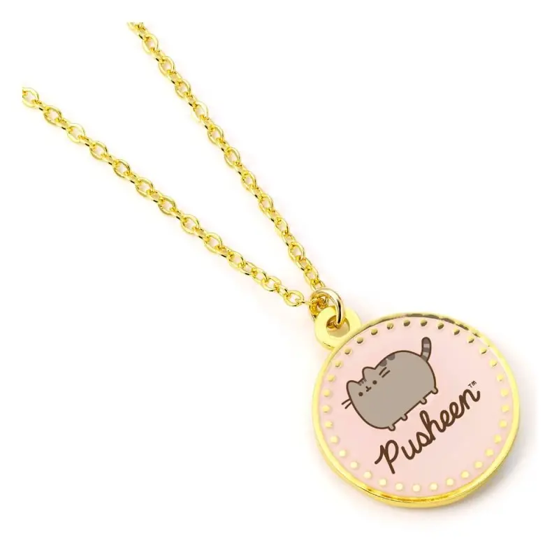 Pusheen pendentif et collier argent Pink Name | 5055583453311