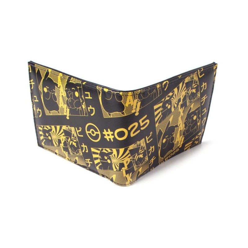Pokémon porte-monnaie Bifold Pikachu Manga