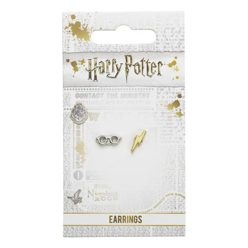 Harry Potter boucles d'oreille Éclair & lunettes | 5055583421914