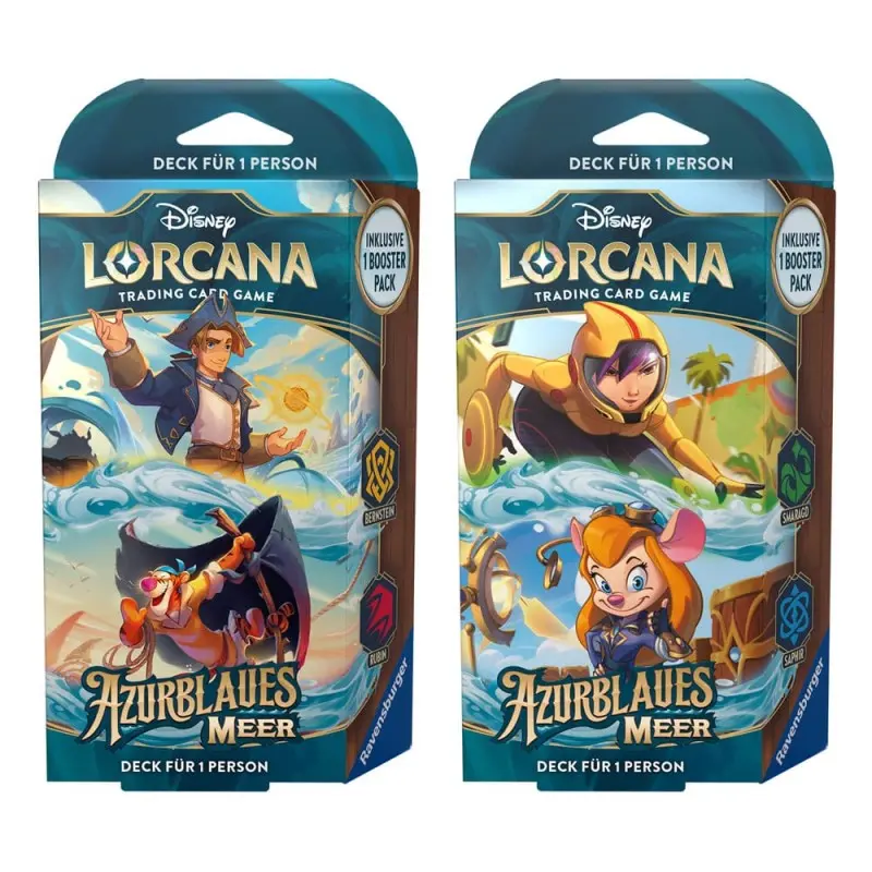 Disney Lorcana TCG présentoir decks de démarrage Azurblaues Meer (8) *ALLEMAND* | 4050368984609