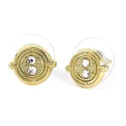 Harry Potter boucles d'oreille Time Turner (plaquées or) | 5055583427237