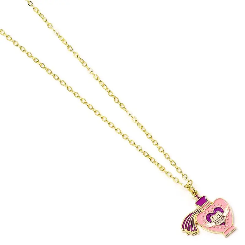 Harry Potter pendentif et collier plaqué or Love Potion | 5055583441059