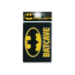 DC Comics panneau métal Batcave 15 x 21 cm | 4045846388659