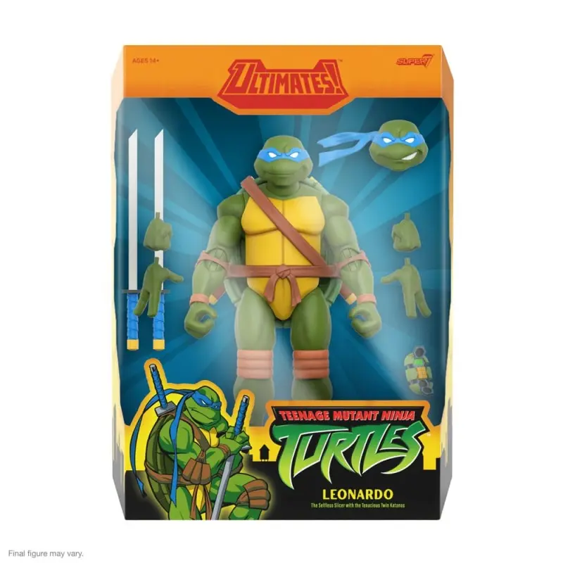 Teenage Mutant Ninja Turtles figurine Ultimates Wave 12 Leonardo 18 cm | 0840049877313