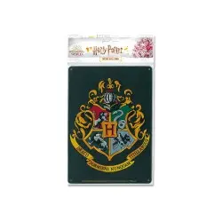 Harry Potter panneau métal Hogwarts Logo 15 x 21 cm | 4045846388253