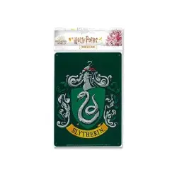 Harry Potter panneau métal Slytherin 15 x 21 cm | 4045846388260