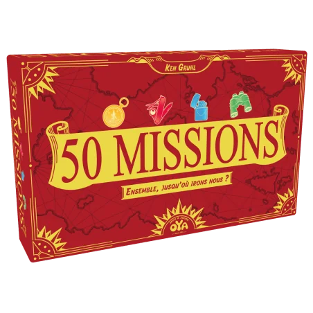 jeu : 50 Missions
éditeur : Oya
version française