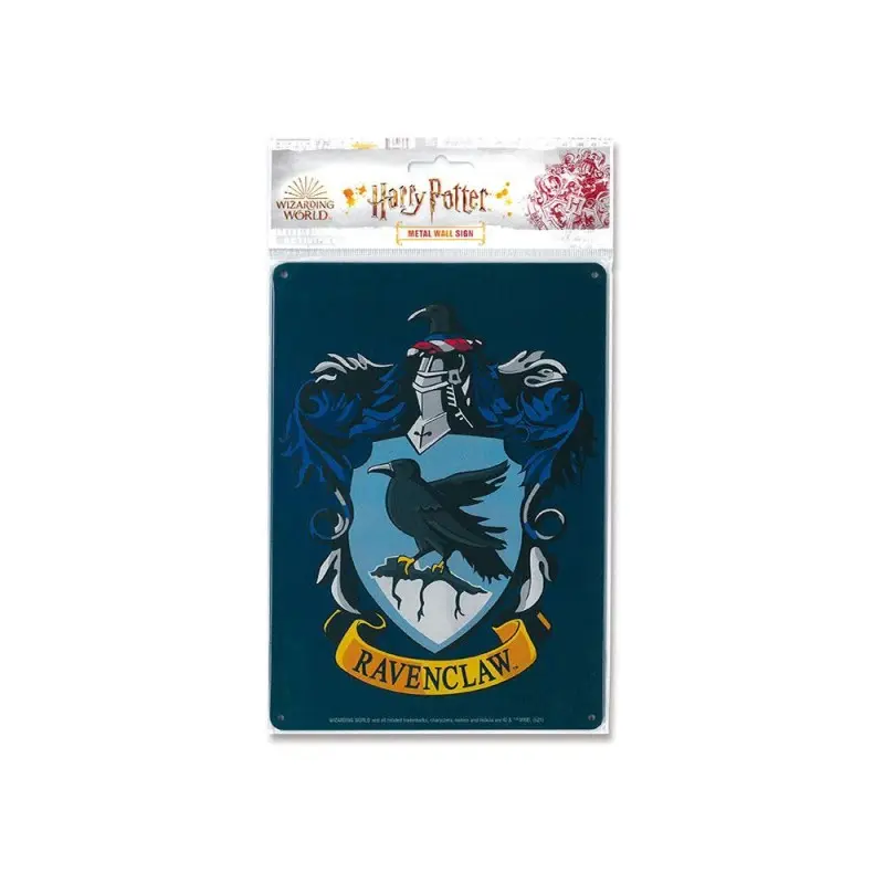 Harry Potter panneau métal Ravenclaw 15 x 21 cm | 4045846388284