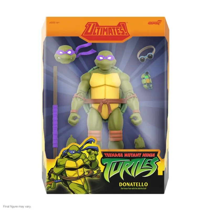 Teenage Mutant Ninja Turtles figurine Ultimates Wave 12 Donatello 18 cm | 0840049888883