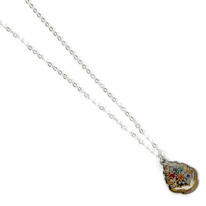 Harry Potter pendentif et collier plaqués argent Hogwarts | 5055583441875