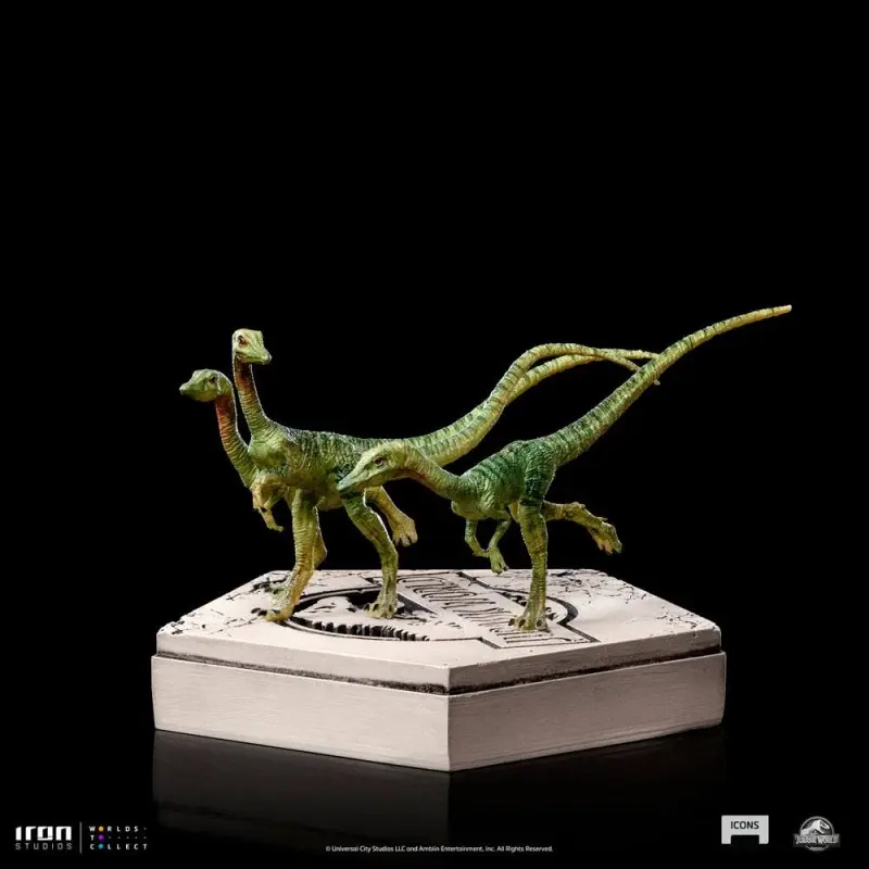 Jurassic World Icons statuette Compsognathus 5 cm | 0618231952007