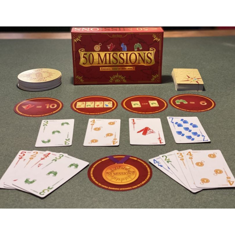 jeu : 50 Missions
éditeur : Oya
version française