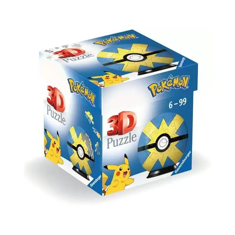 Pokémon puzzle 3D Pokéballs: Rapide Ball (55 pièces) | 4005556115808