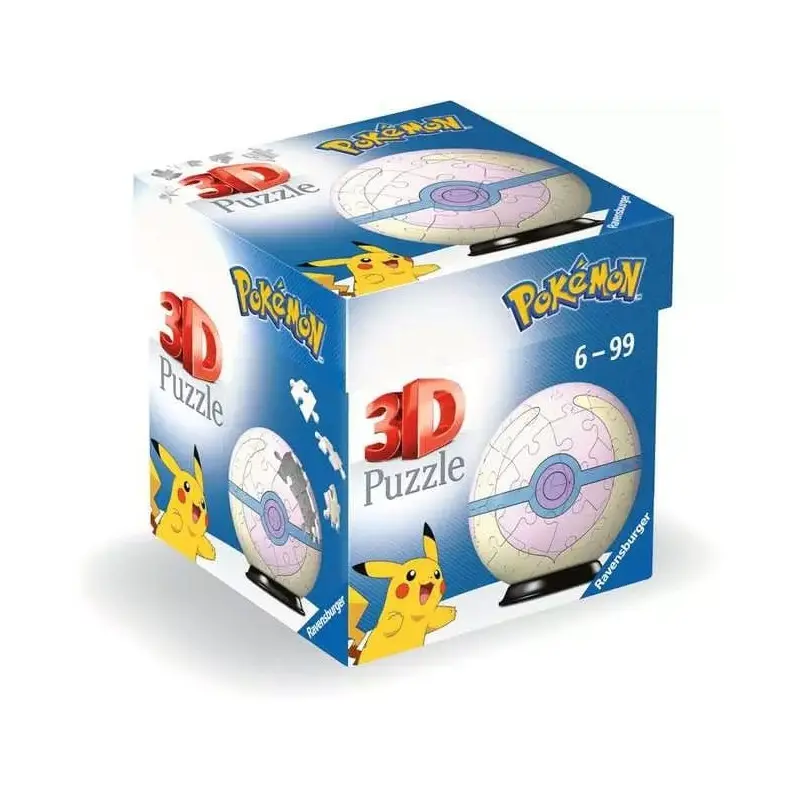Pokémon puzzle 3D Pokéballs: Soin Ball (55 pièces) | 4005556115822