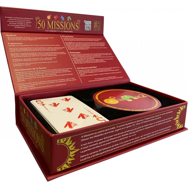 jeu : 50 Missions
éditeur : Oya
version française