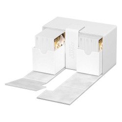 produit : Twin Flip`n`Tray 160+ XenoSkin Monocolor Blanc marque : Ultimate Guard