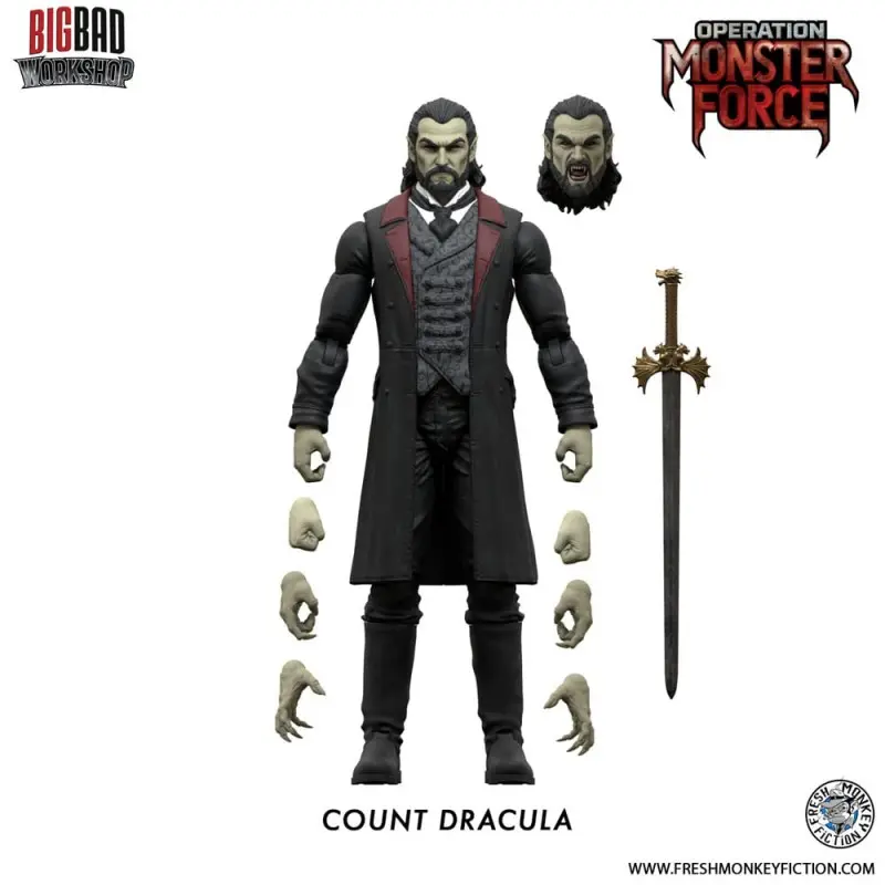 Operation: Monster Force figurine 1/12 Count Dracula 15 cm | 0658580014803