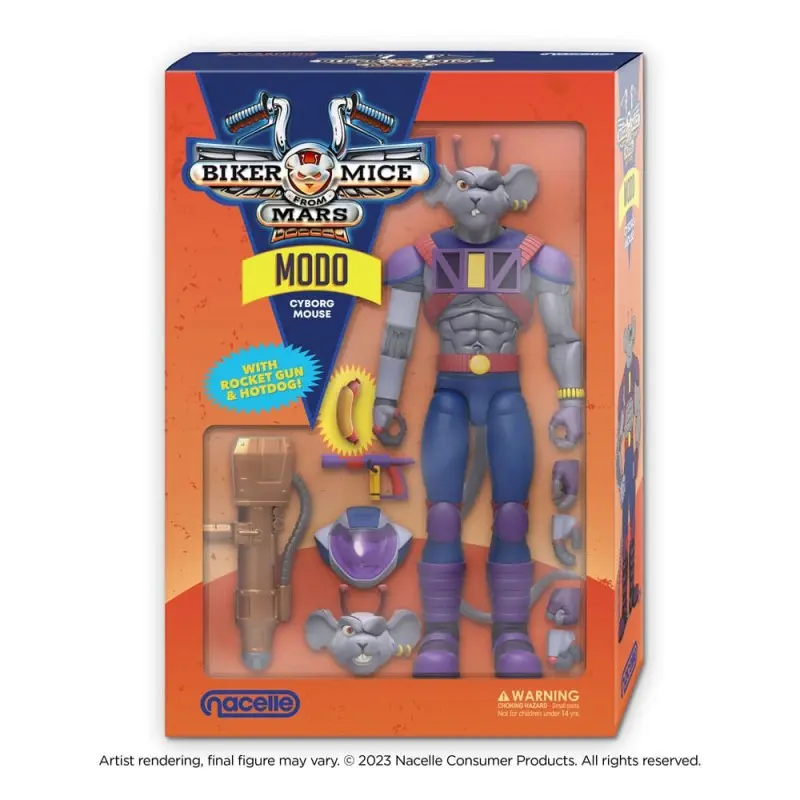 Les Motards de l'espace figurine Modo 20 cm | 0850048317109