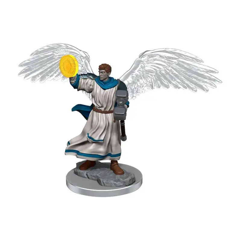 D&D Nolzur's Marvelous Miniatures pack 2 miniatures à peindre Aasimar Cleric Male | 0634482904084