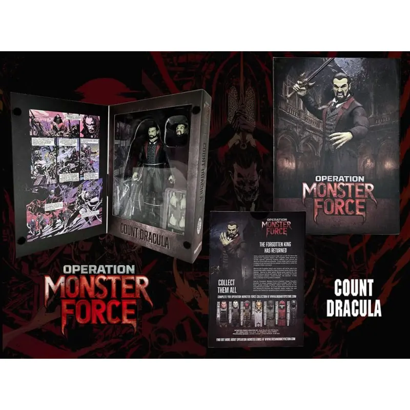 Operation: Monster Force figurine 1/12 Count Dracula 15 cm | 0658580014803
