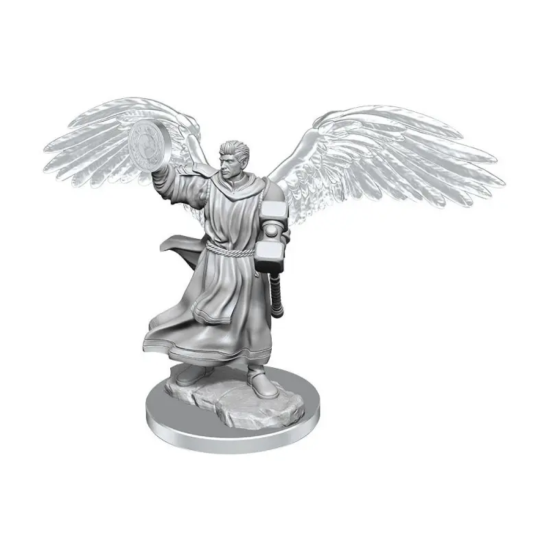 D&D Nolzur's Marvelous Miniatures pack 2 miniatures à peindre Aasimar Cleric Male | 0634482904084