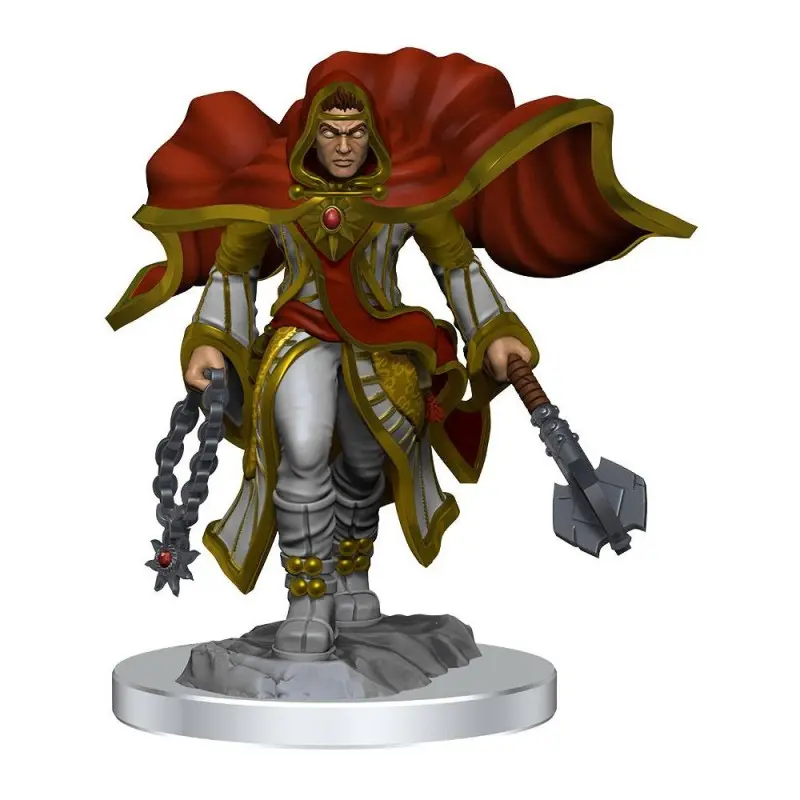 D&D Nolzur's Marvelous Miniatures pack 2 miniatures à peindre Aasimar Cleric Male | 0634482904084