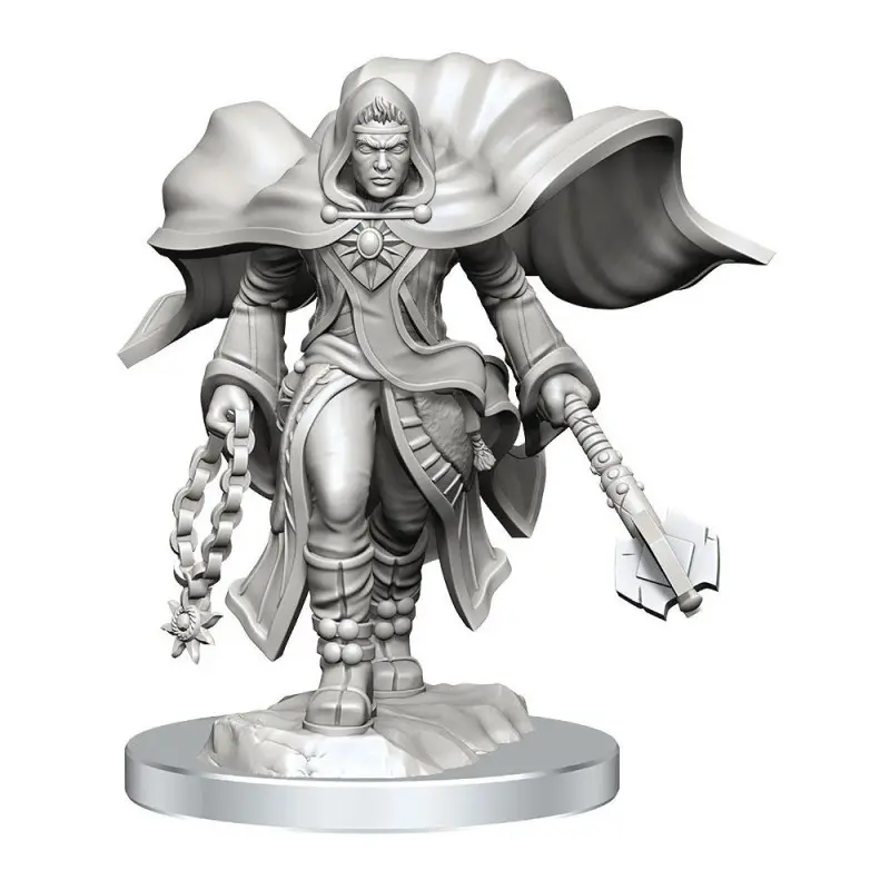 D&D Nolzur's Marvelous Miniatures pack 2 miniatures à peindre Aasimar Cleric Male | 0634482904084