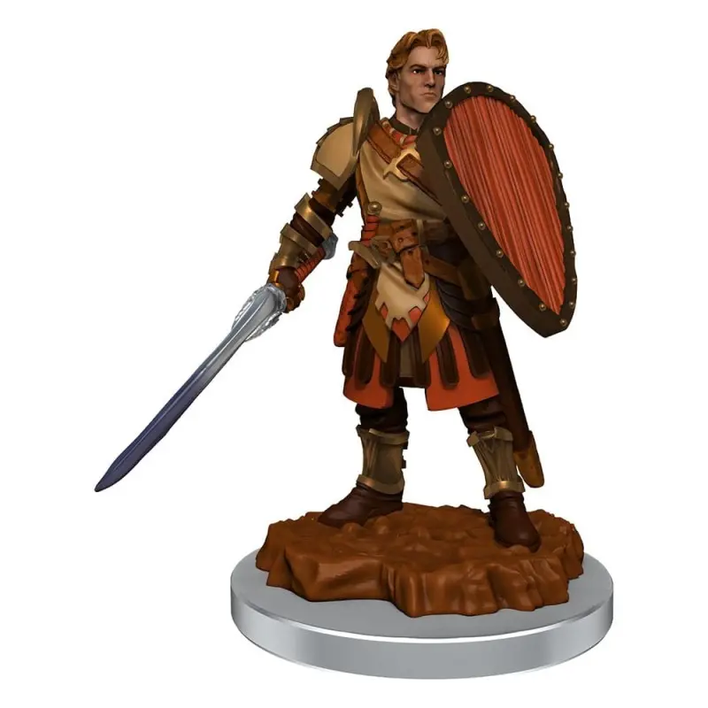 D&D Nolzur's Marvelous Miniatures pack 2 miniatures à peindre Human Fighters | 0634482906392