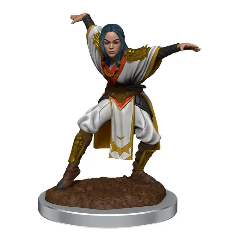Pathfinder Battles Deep Cuts pack 2 miniatures à peindre Half-Elf Monk Female (carton de 2) | 0634482906521