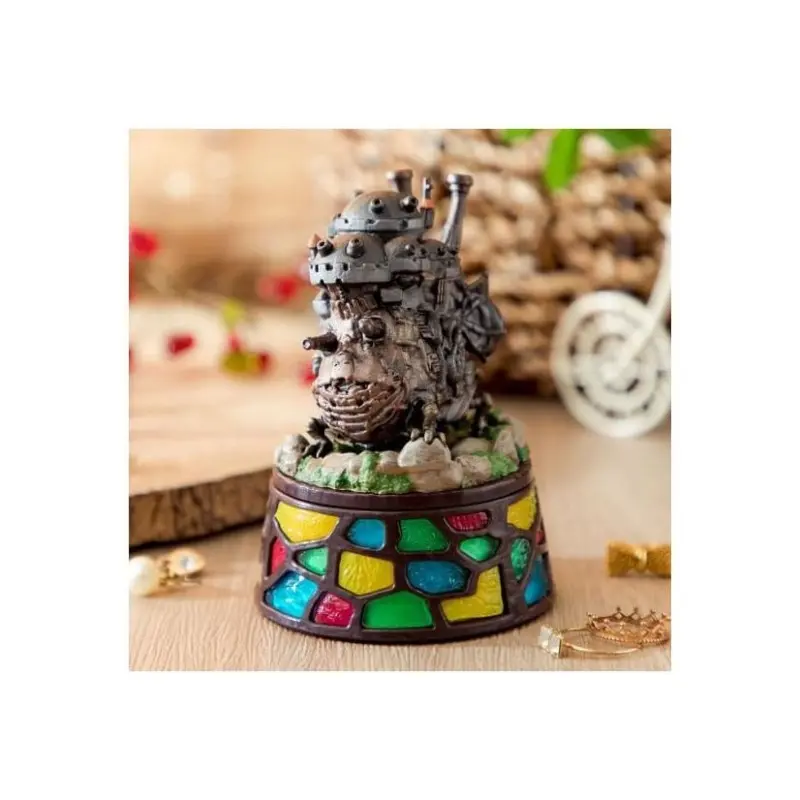 Le Château ambulant diorama / boîte de rangement Howl's castle | 4990593376636